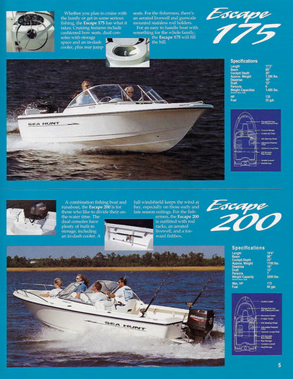 Sea Hunt 2001 Brochure