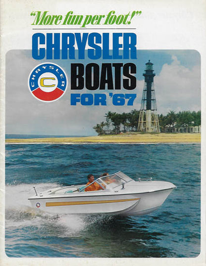 Chrysler 1967 Boats Brochure