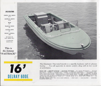 Glassmaster 1965 Brochure