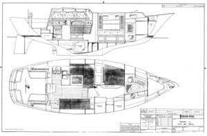 Islander Freeport 36 Plan & Profile Plan