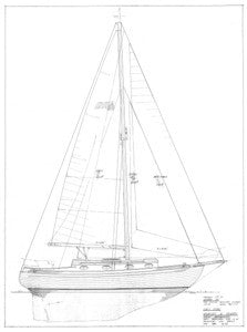 Baba 30 Sail Plan