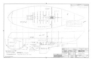 Islander 40 Floor Timbers Plan