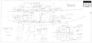 Columbia 56 Deck Molding Detail Plan