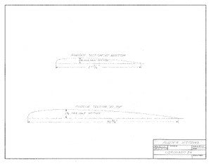 Coronado 34 Rudder Sections Plan