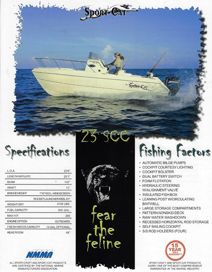 Sport Cat 23 Brochure