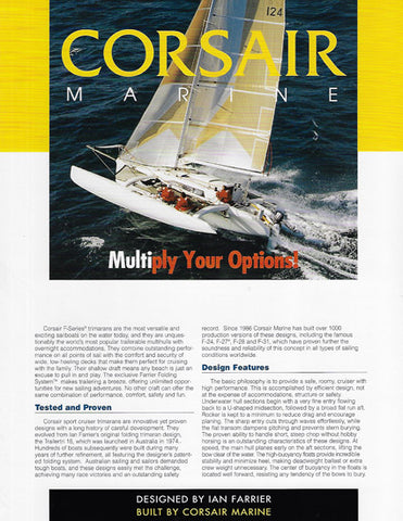 Corsair 1997 Brochure