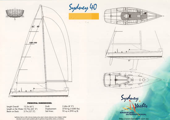 Sydney 40 Brochure