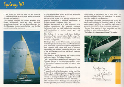 Sydney 40 Brochure
