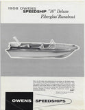 Owens Speedship 16 Deluxe Brochure