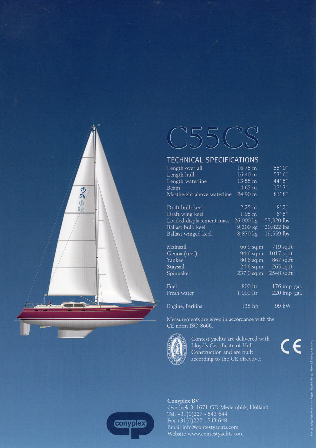 Contest 55CS Brochure