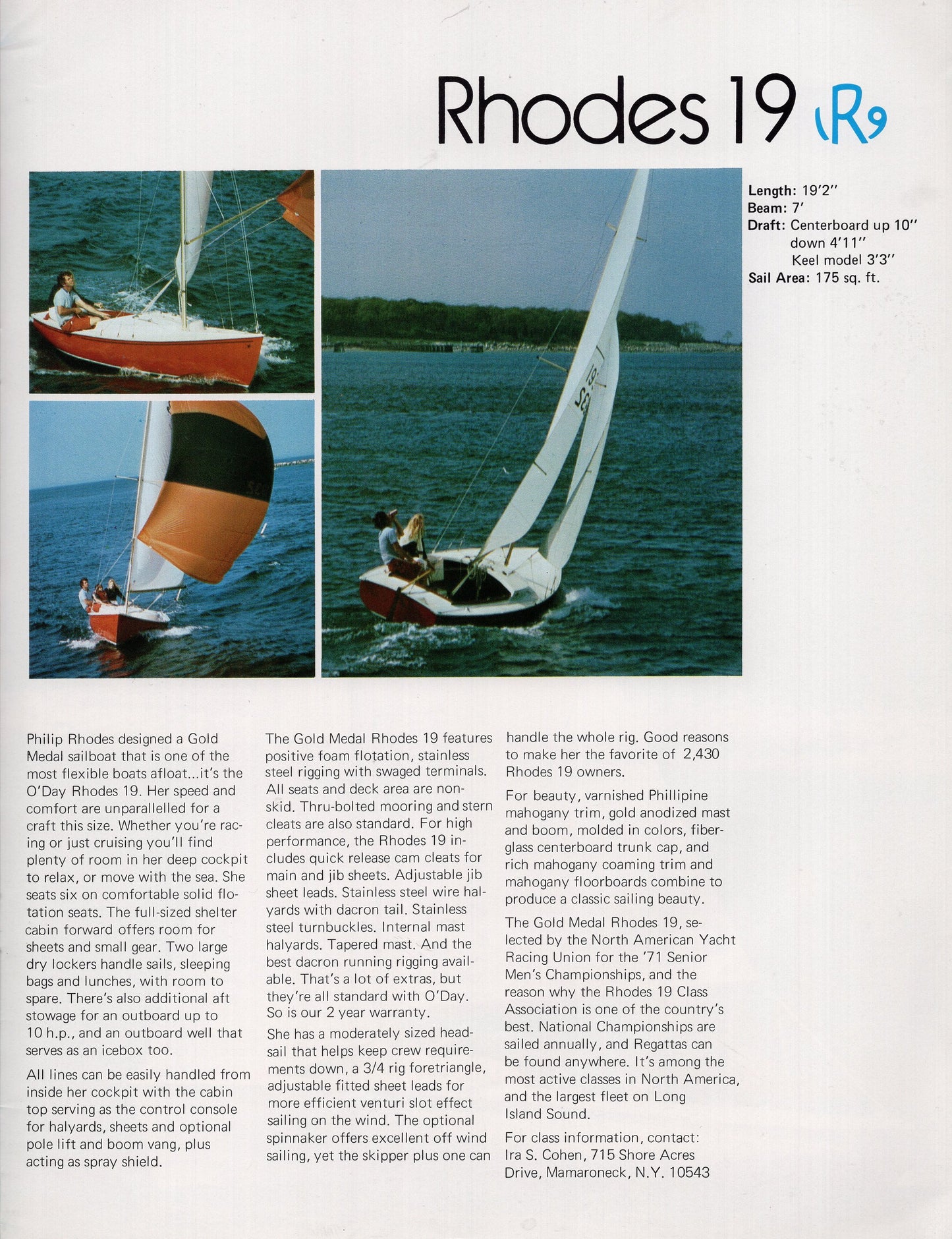 O'Day 1974 Brochure