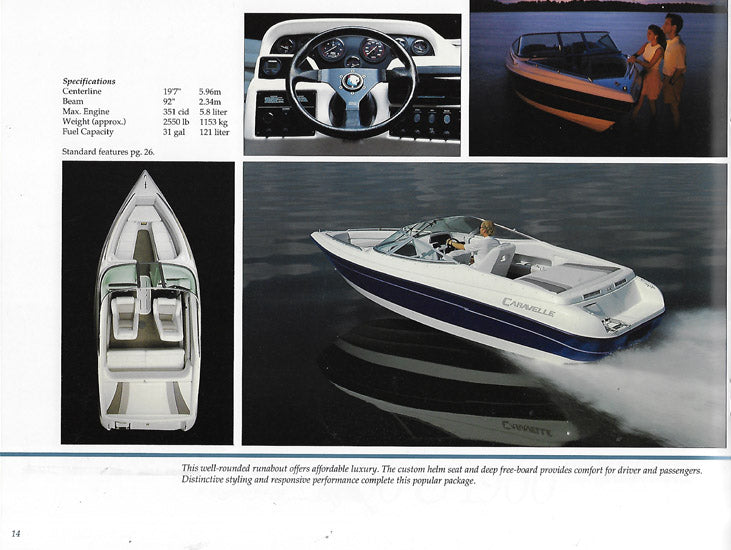 Caravelle 1994 Brochure