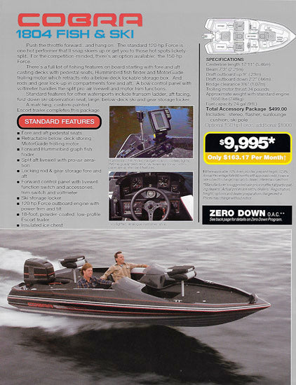 Bayliner 1990 Cobra Brochure