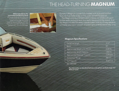 Dynasty 1986 Brochure