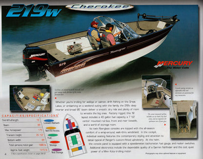 Ranger 2001 Cherokee Brochure