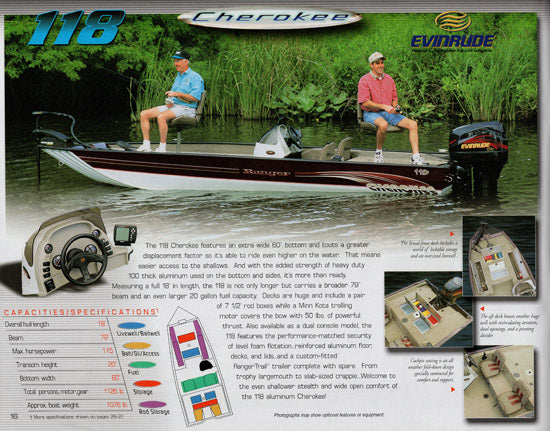 Ranger 2001 Cherokee Brochure