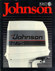 Johnson 1987 Outboard Brochure