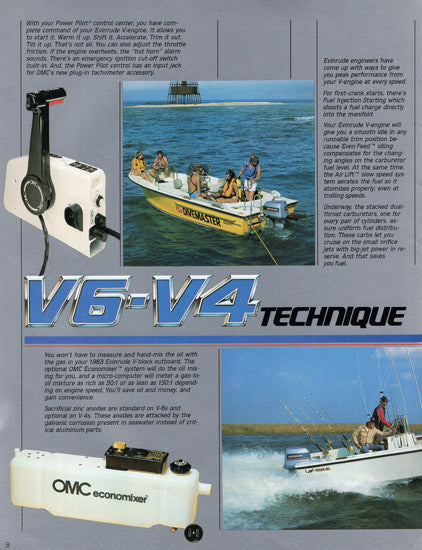 Evinrude 1983 Outboard Brochure