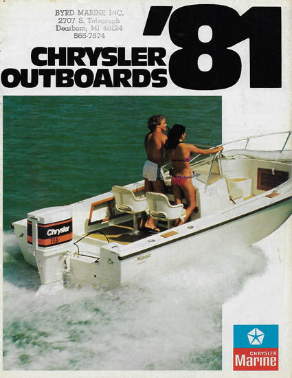 Chrysler 1981 Outboard Brochure