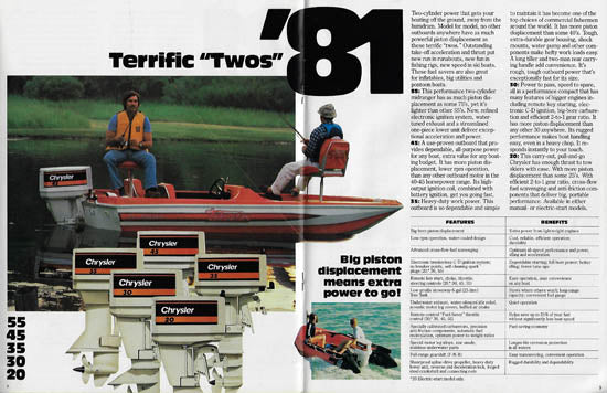 Chrysler 1981 Outboard Brochure