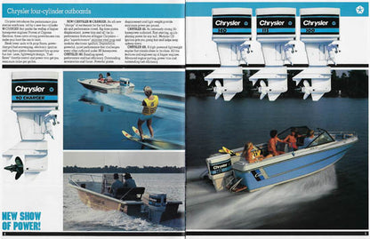 Chrysler 1983 Outboard Brochure