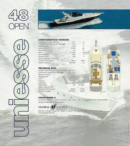 Uniesse 48 Open Brochure