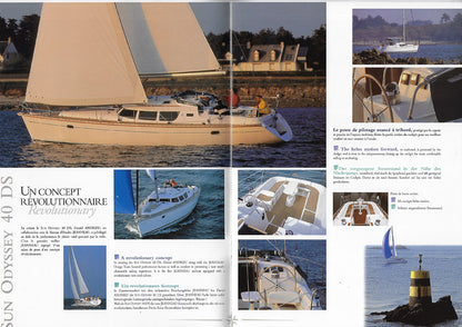 Jeanneau Sun Odyssey 40 Deck Salon Brochure
