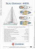 Jeanneau Sun Odyssey 40 Deck Salon Brochure