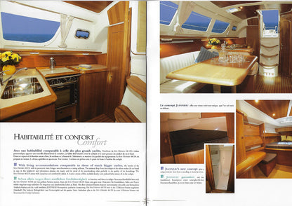 Jeanneau Sun Odyssey 40 Deck Salon Brochure