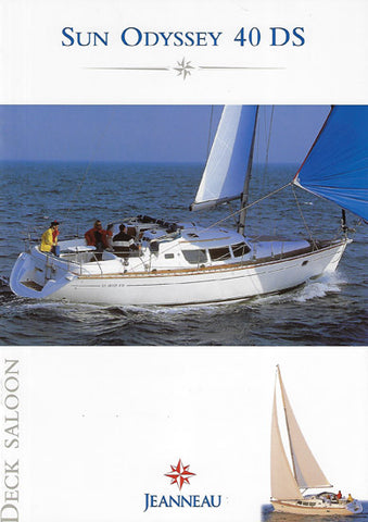 Jeanneau Sun Odyssey 40 Deck Salon Brochure