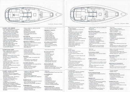 Jeanneau Sun Odyssey 40 Deck Salon Specification Brochure