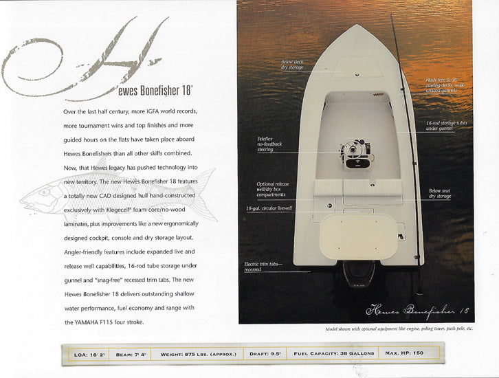 Hewes 2001 Brochure