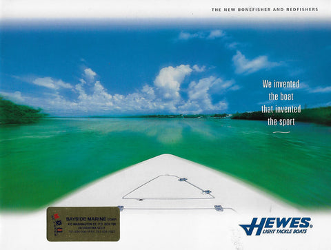 Hewes 2001 Brochure