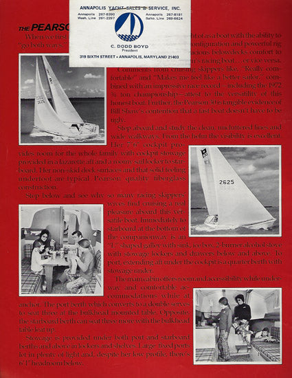 Pearson 30 Brochure