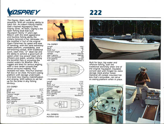 Aquasport 1980 Brochure