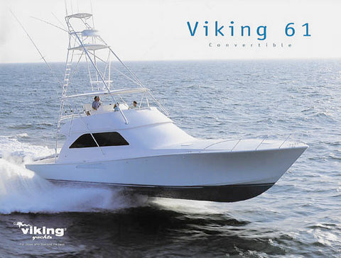 Viking 61 Convertible Brochure
