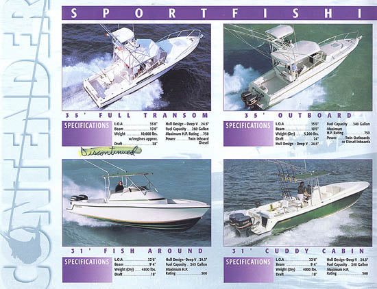 Contender 1999 Abbreviated Brochure