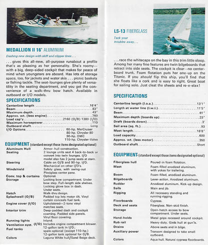 Chrysler 1966 Boats Brochure
