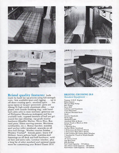 Bristol 29.9 Brochure