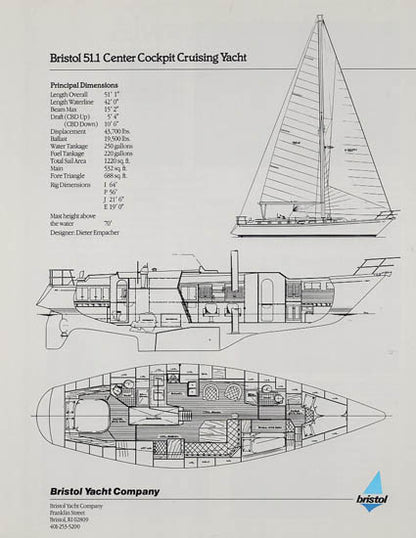 Bristol 51.1 Center Cockpit Brochure