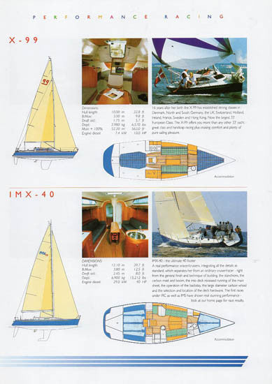 X-Yachts 2001 Brochure