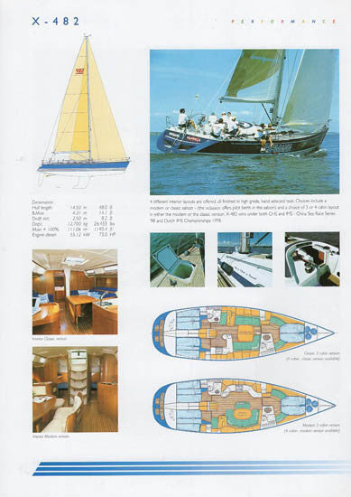 X-Yachts 2001 Brochure