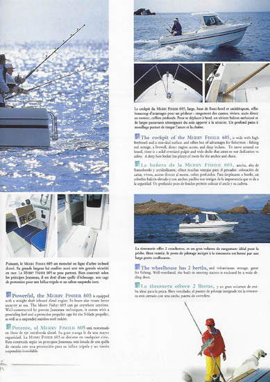 Jeanneau Merry Fisher 605 Brochure