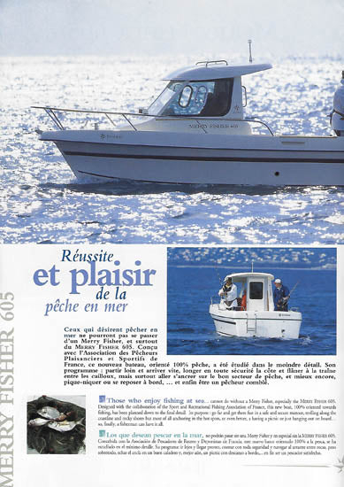 Jeanneau Merry Fisher 605 Brochure