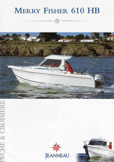 Jeanneau Merry Fisher 610HB Brochure