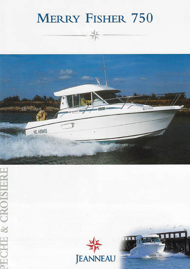 Jeanneau Merry Fisher 750 Brochure