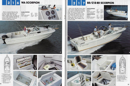 Chris Craft 1986 Sport Boats Brochure