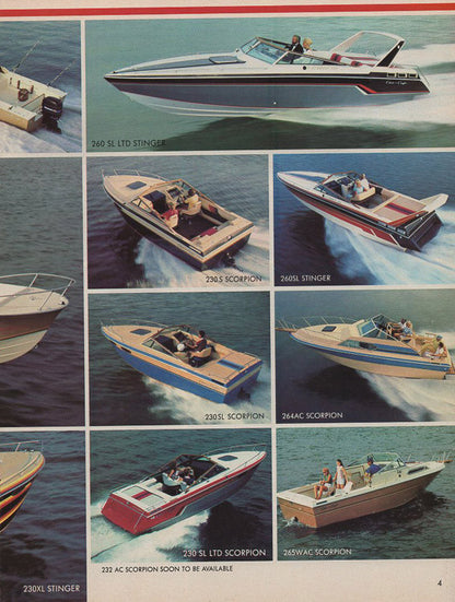 Chris Craft 1984 Brochure