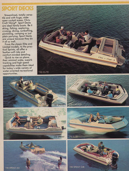Chris Craft 1984 Brochure