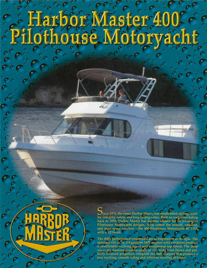 Harbor Master 400 Pilothouse Motoryacht Brochure